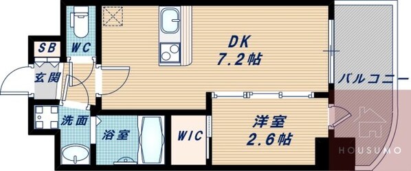 セレニテ江坂アリアの物件間取画像